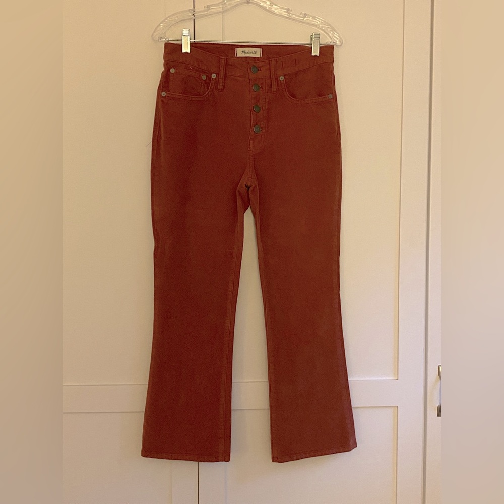 Madewell Cali Boot Cut corduroys